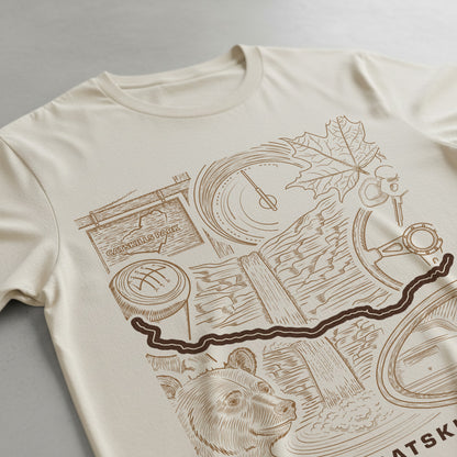 Route 23A Catskills NY T-Shirt