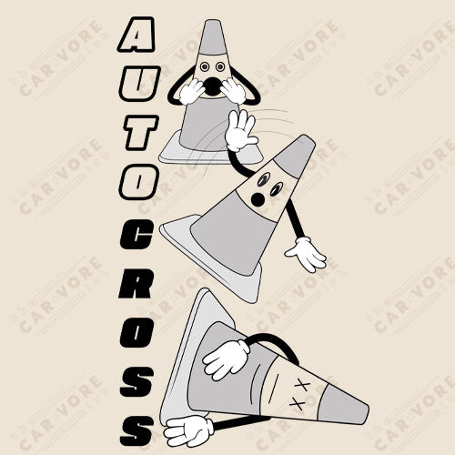 Autocross  Road Course Track Day Racing Heather Dust Unisex T-Shirt