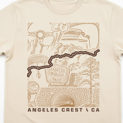 Angeles Crest Highway CA T-Shirt