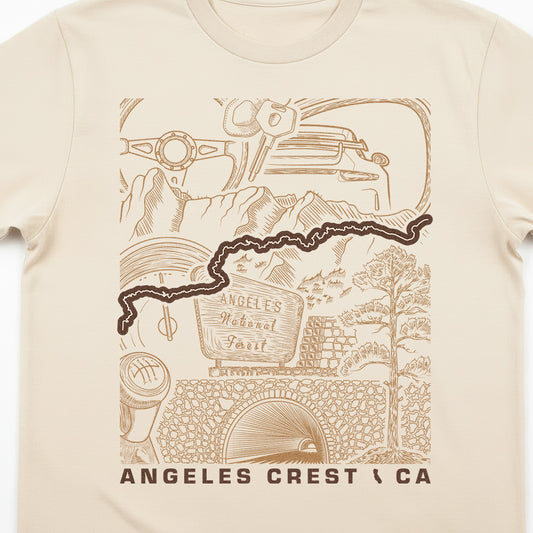Angeles Crest Highway CA T-Shirt