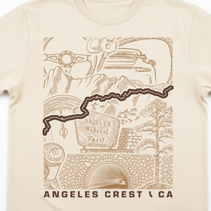 Angeles Crest Highway CA T-Shirt