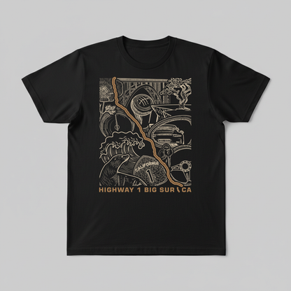 Highway 1 Big Sur CA T-Shirt