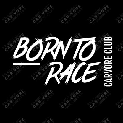 Born To Race Text Road Course Track Day Racing Unisex T-Shirt