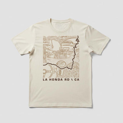 La Honda Road CA T-Shirt