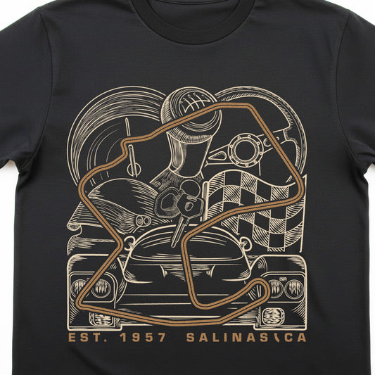 Laguna Seca Raceway Monterey CA T-Shirt
