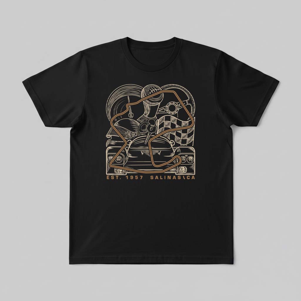Laguna Seca Raceway Monterey CA T-Shirt