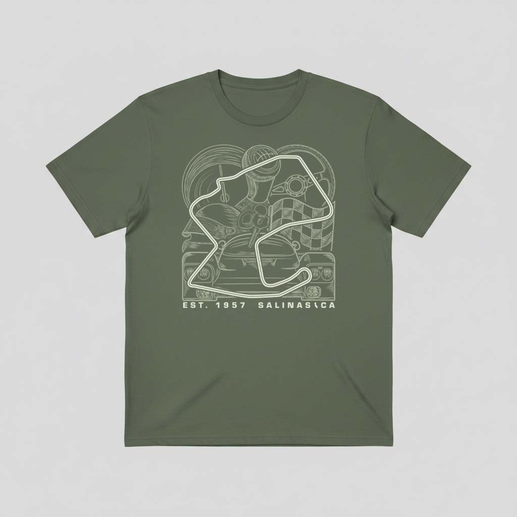 Laguna Seca Raceway Monterey CA T-Shirt