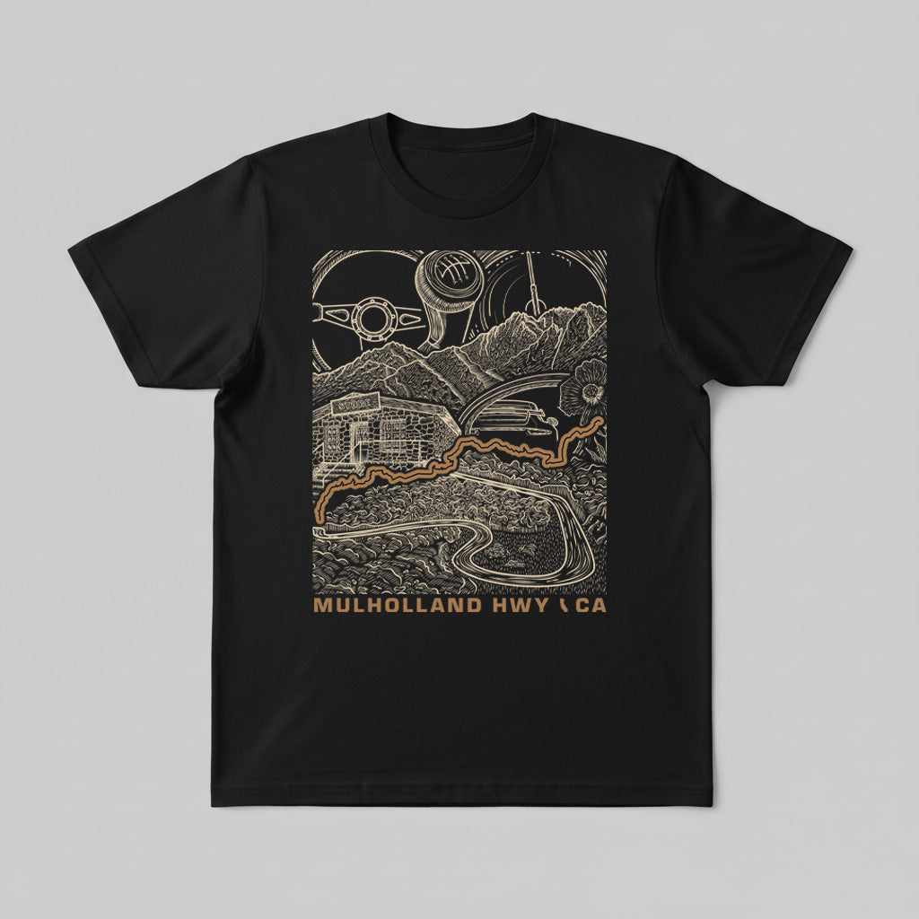 Mulholland Highway The Snake CA T-Shirt