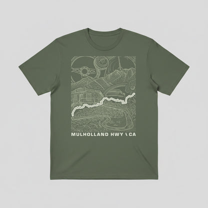 Mulholland Highway The Snake CA T-Shirt
