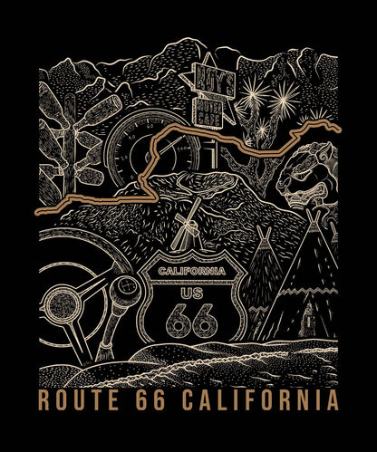 Route 66 California T-Shirt