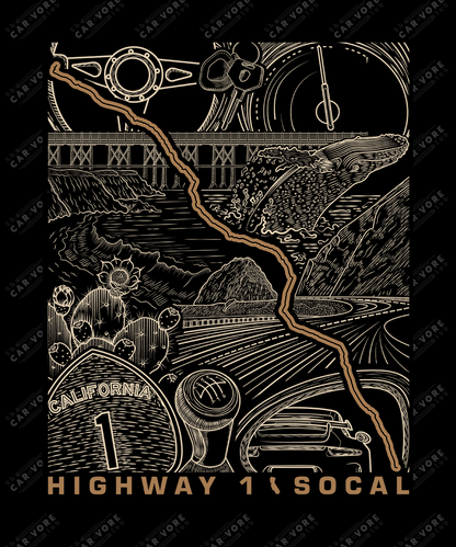Highway 1 SoCal T-Shirt