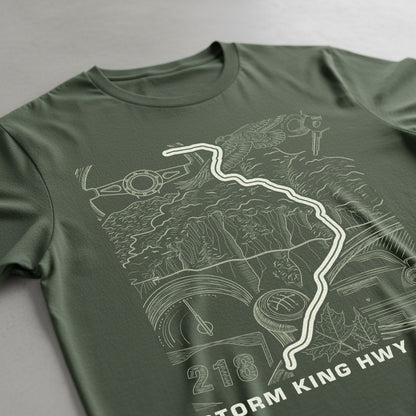 Storm King Highway Route 218 NY T-Shirt