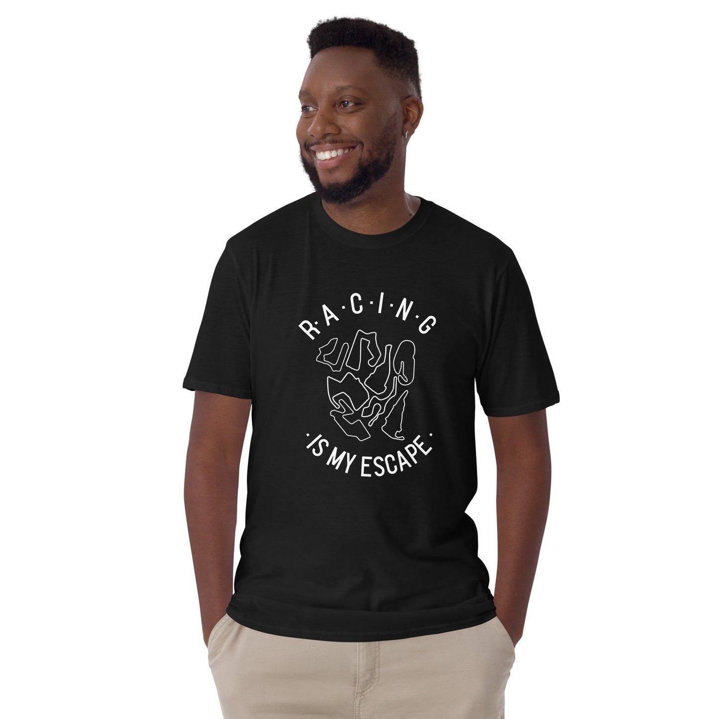 Racing Is My Escape Track Day Road Course Racing Unisex T-Shirt