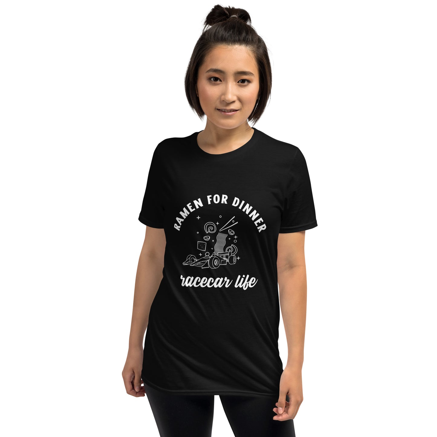 Ramen For Dinner Race Car Life Track Day Road Course Racing Unisex T-Shirt