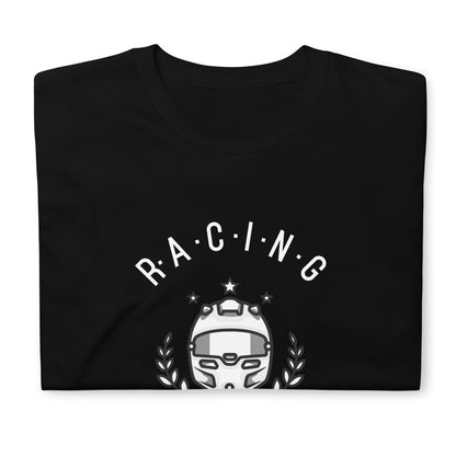 Racing Is My Therapy Race Helmet Track Day Road Course Racing Unisex T-Shirt
