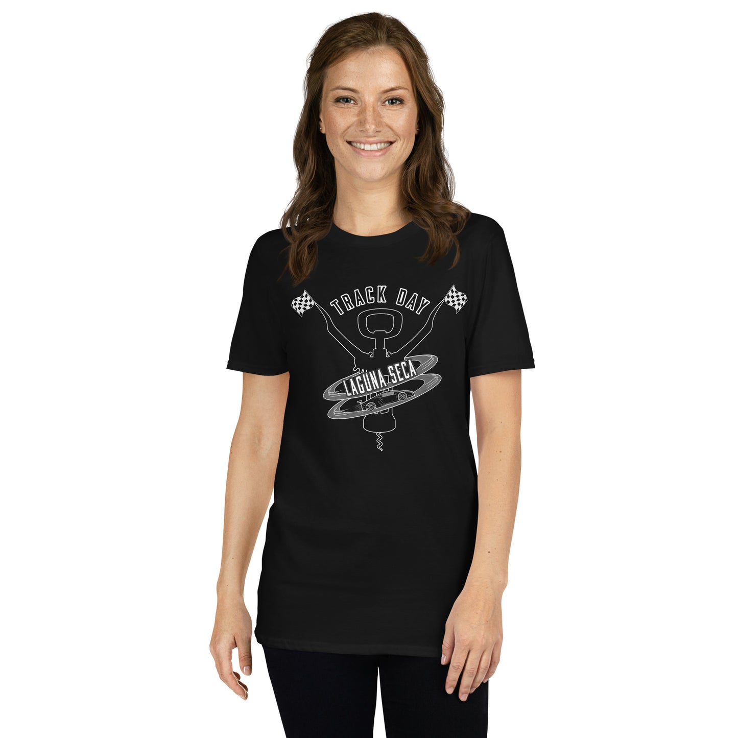 Laguna Seca Corkscrew Track Day Unisex T-Shirt