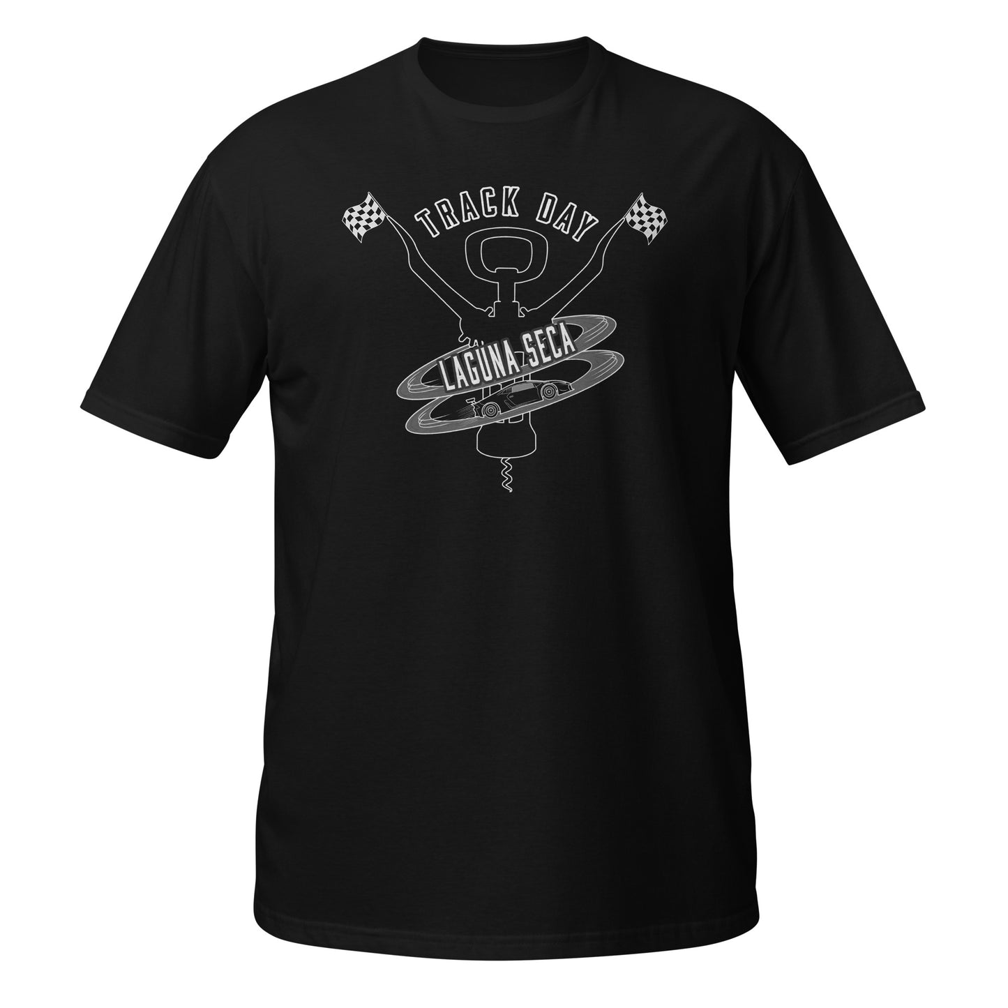 Laguna Seca Corkscrew Track Day Unisex T-Shirt