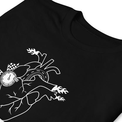 My Heart Is Racing Track Day Road Course Unisex T-Shirt