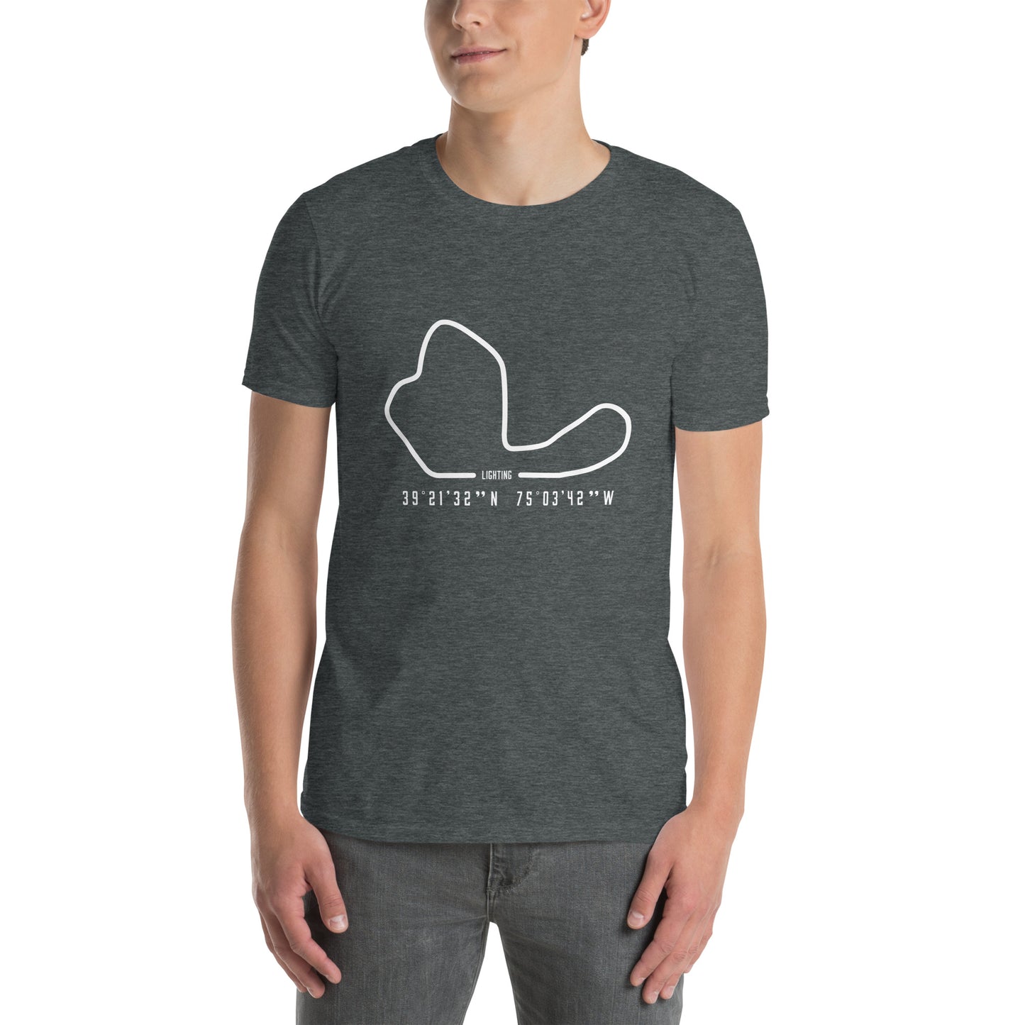 Lighting Track Outline Unisex T-Shirt