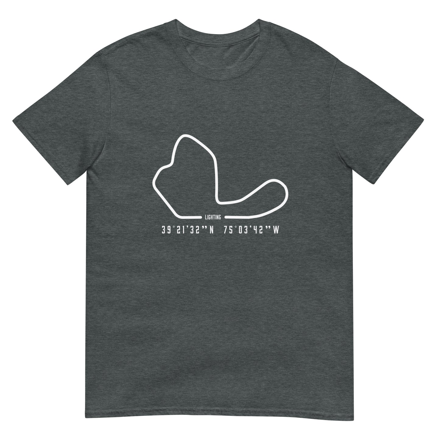 Lighting Track Outline Unisex T-Shirt