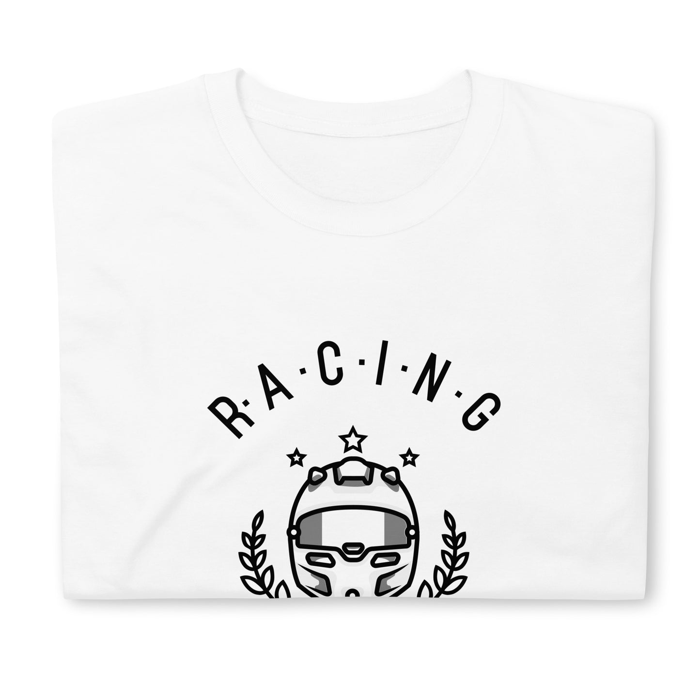 Racing Is My Therapy Race Helmet Track Day Road Course Racing Unisex T-Shirt