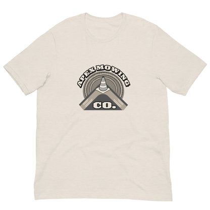 Apex Mowing Co. Road Course Track Day Racing Heather Dust Unisex T-Shirt