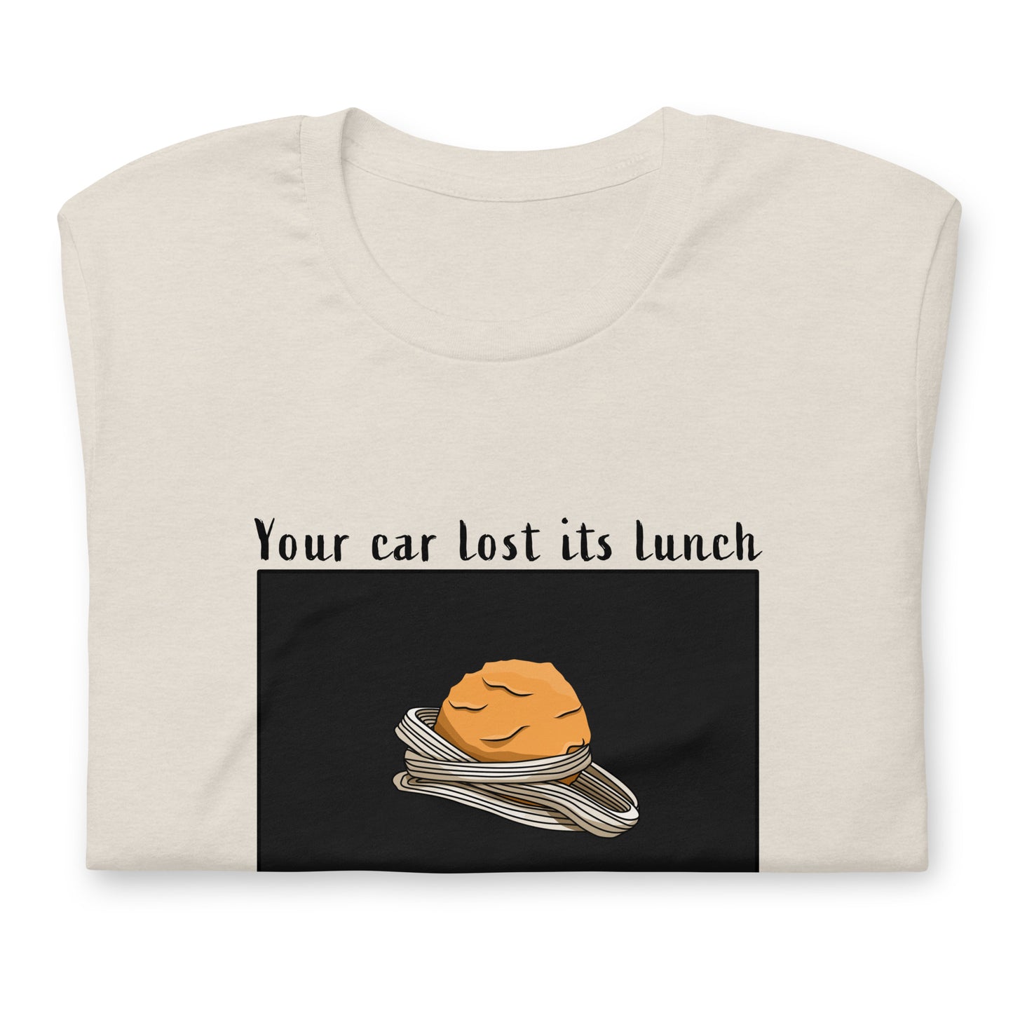 Meatball Flag Heather Dust Unisex t-shirt