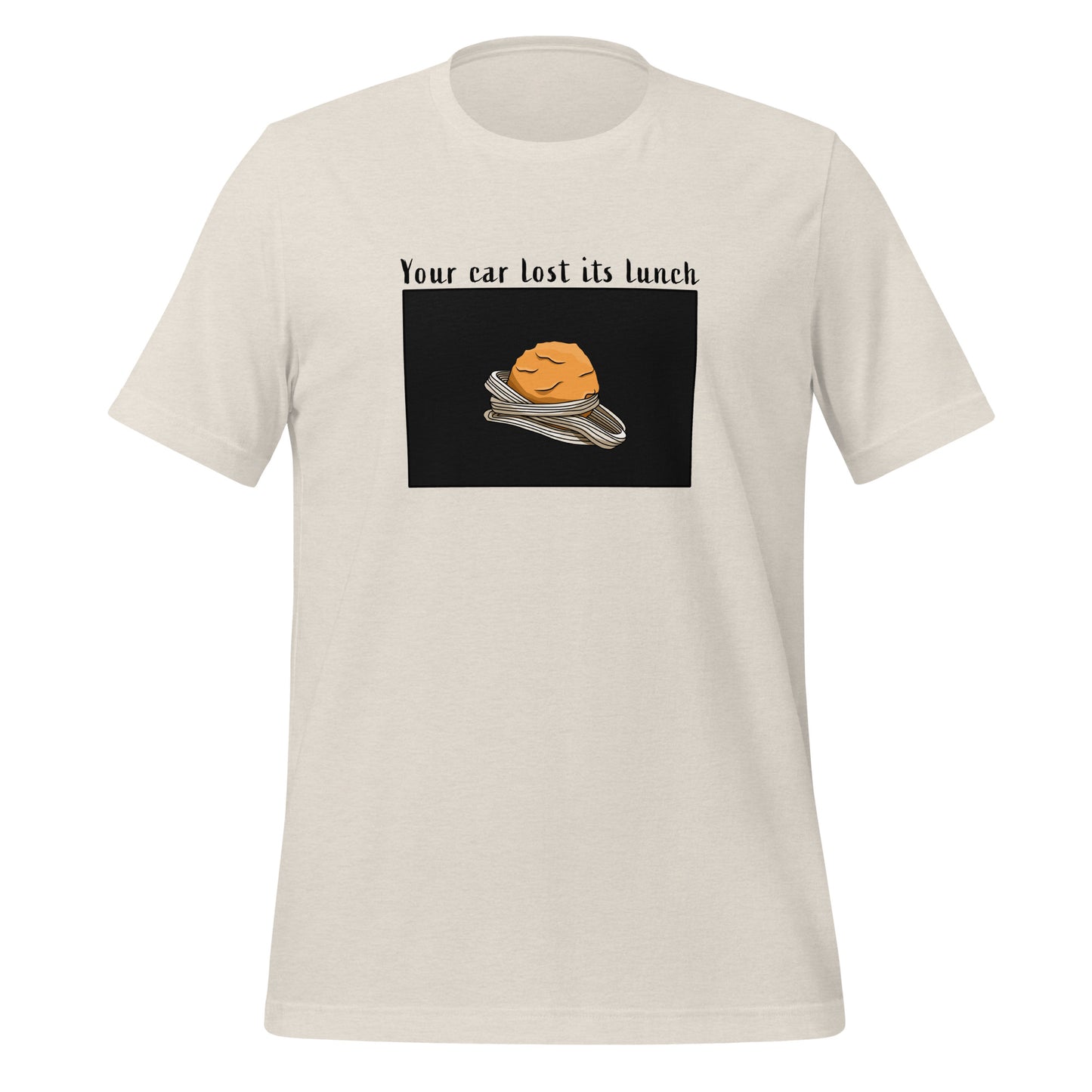 Meatball Flag Heather Dust Unisex t-shirt
