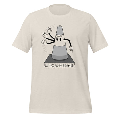 Apex Assistant Road Course Track Day Racing Heather Dust Unisex T-Shirt