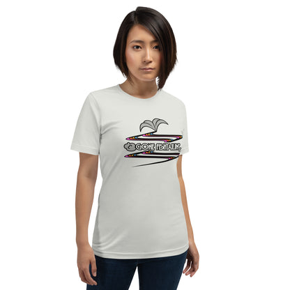 Fishtailing Road Course Track Day Racing Silver Unisex T-Shirt