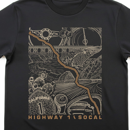 Highway 1 SoCal T-Shirt