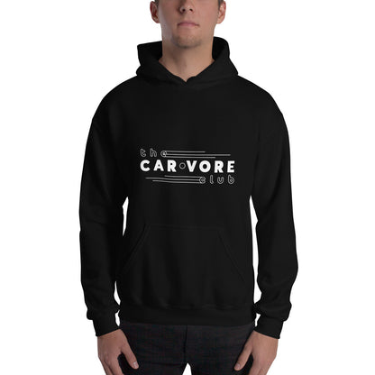 Carvore Club Logo Black Unisex Hoodie