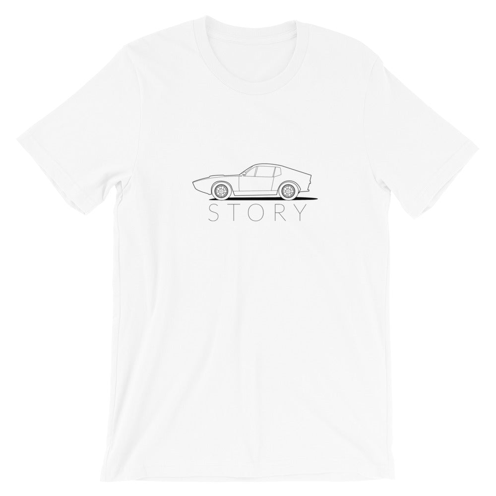 Saab Sonett Story Outline Unisex T-Shirt (6 Colors Available)