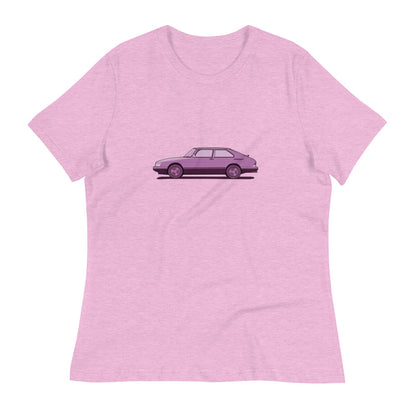Saab 900 SPG Women's Relaxed Lilac T-Shirt