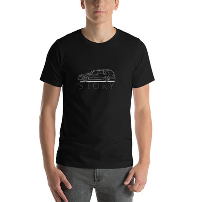 Saab 9-5 Story Outline Unisex T-Shirt (6 Colors Available)
