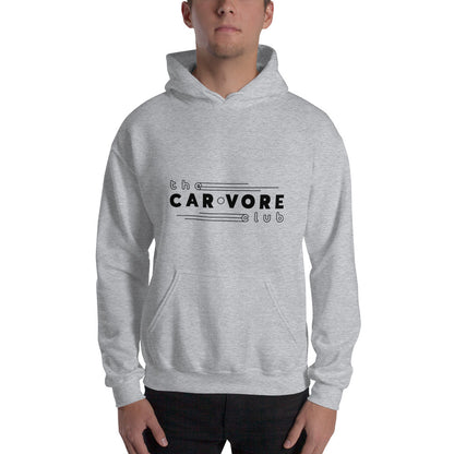 Carvore Club Logo Grey Unisex Hoodie