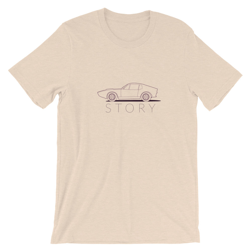 Saab Sonett Story Outline Unisex T-Shirt (6 Colors Available)