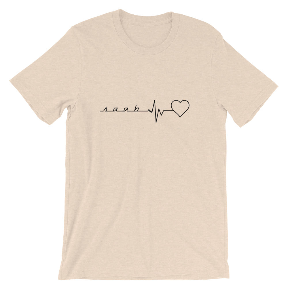 Saab Heartbeat Unisex T-Shirt