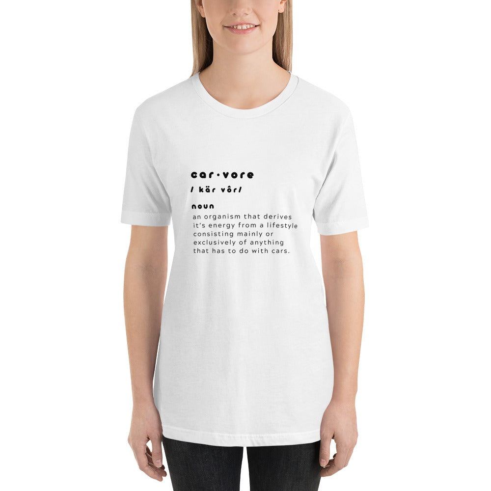 Carvore Club White Unisex T-Shirt