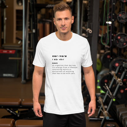 Carvore Club White Unisex T-Shirt