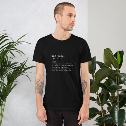 Carvore Club Black Unisex T-Shirt