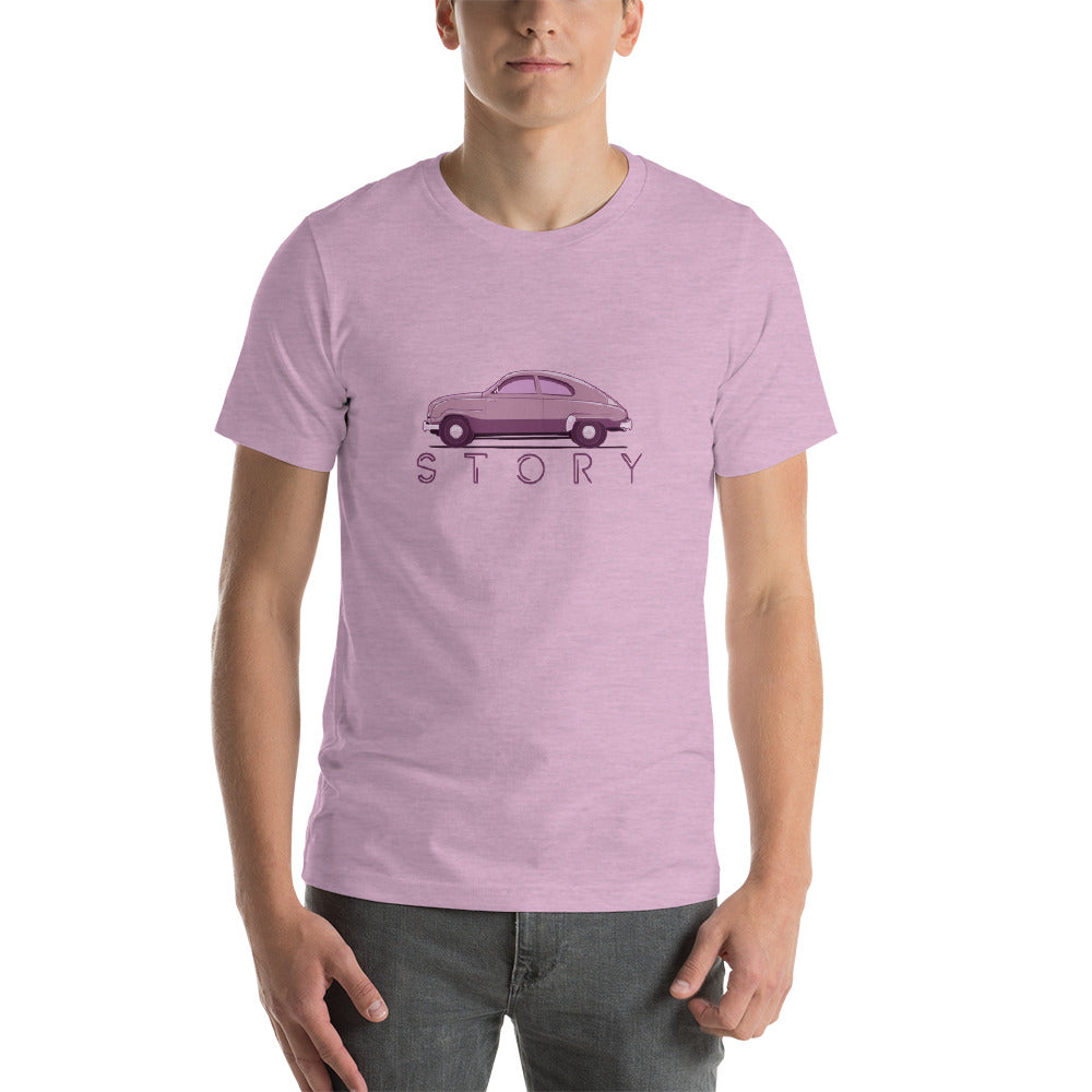 Saab Ninety Three Story Unisex T-Shirt (5 Colors Available)