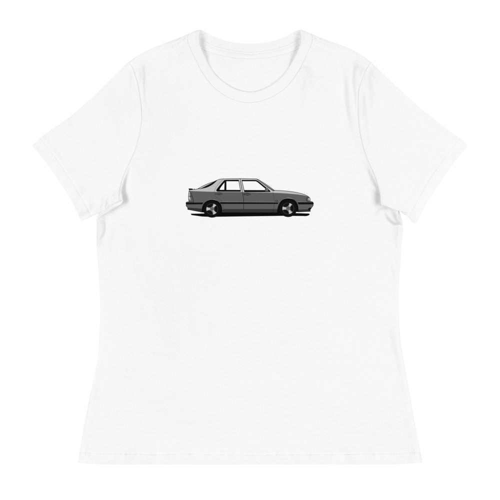 Saab 9000 Women's Relaxed White T-Shirt