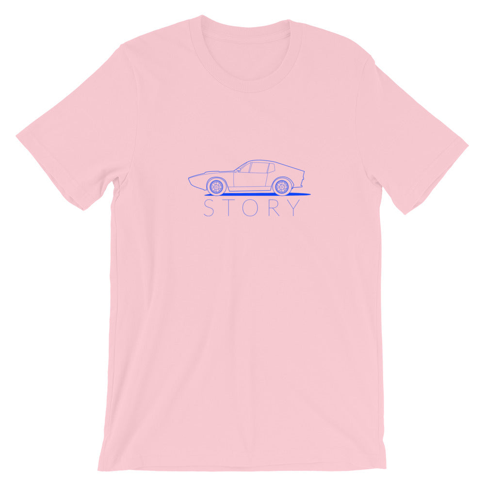 Saab Sonett Story Outline Unisex T-Shirt (6 Colors Available)