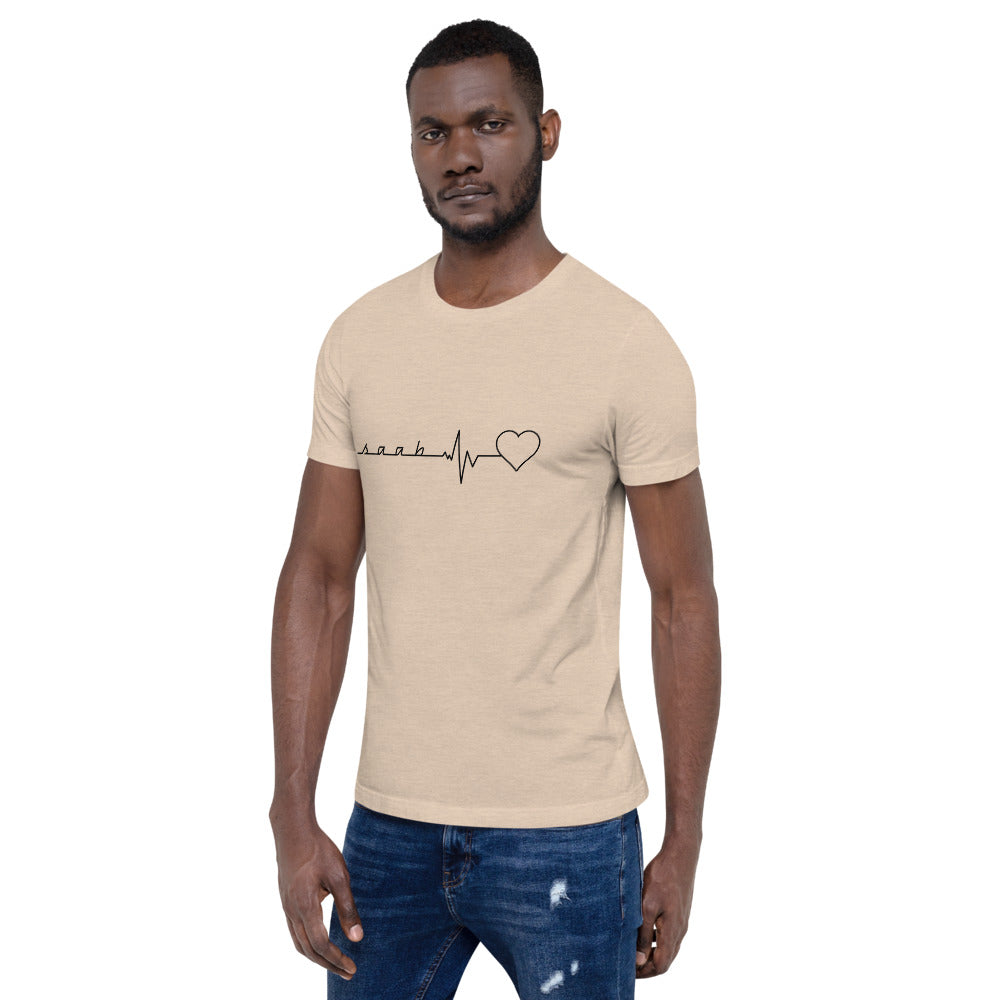 Saab Heartbeat Unisex T-Shirt