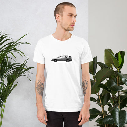 Saab 9-5 Wagon Sport Combi White Unisex T-Shirt