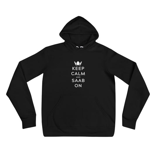 Keep Calm Saab On Premium Unisex hoodie