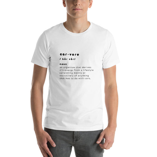 Carvore Club White Unisex T-Shirt