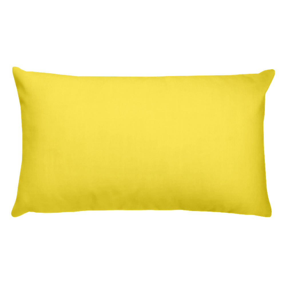 Saab We Are Going To Be Broke Yellow 20 x 12 Throw Pillow
