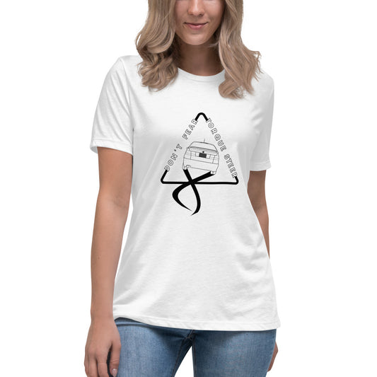 Saab 9-3 Viggen Don't Fear Torque Steer Women's Relaxed White T-Shirt
